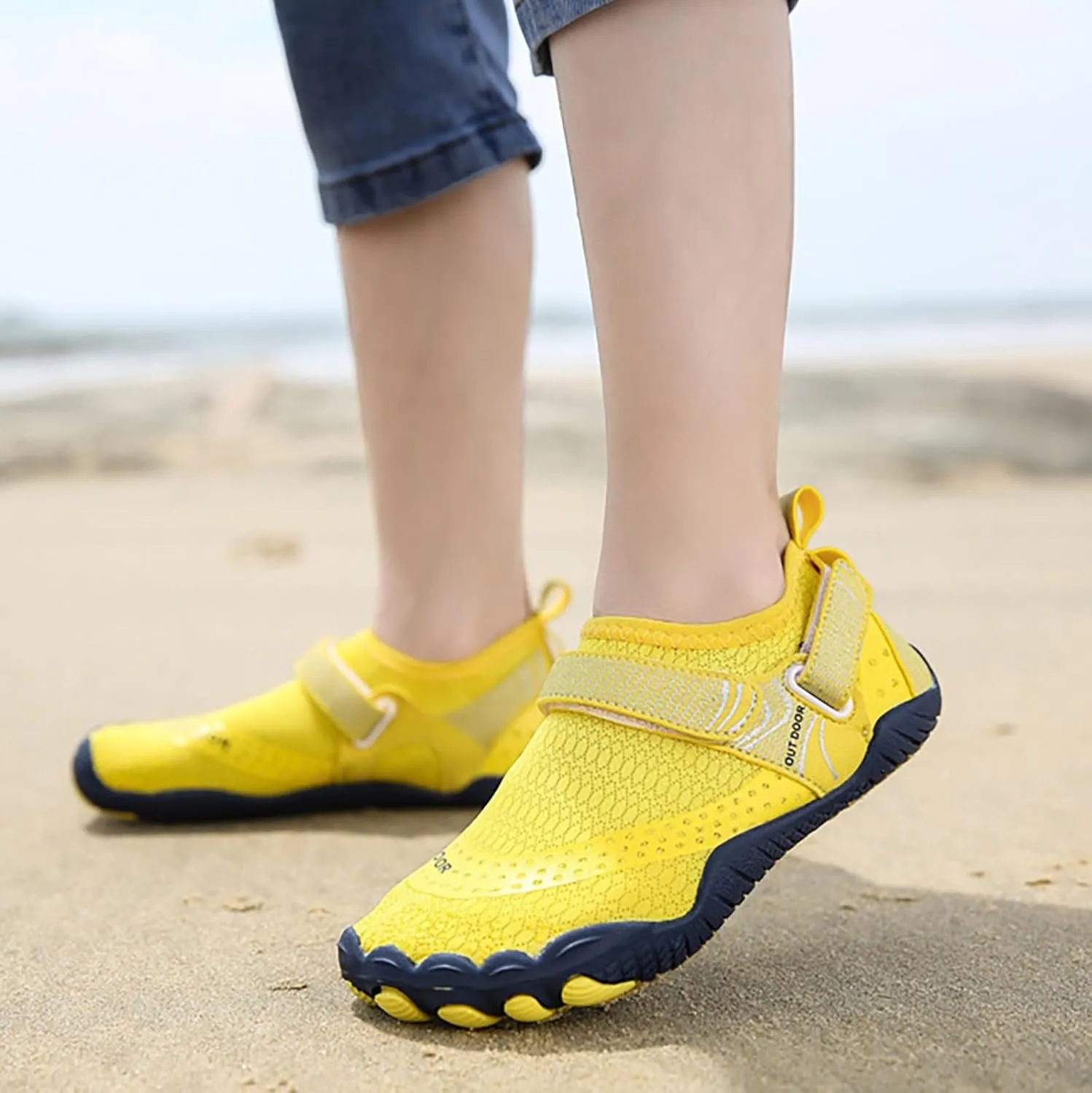 Adult Water Shoes Men Size 10.5 Slip on for Men Women Water Hiking Shoes for Women Non Slip Extra Wide Water Shoes Aqua Sports Outdoor Shoes Aqua Socks for Swim Beach Pool Surf Yoga
