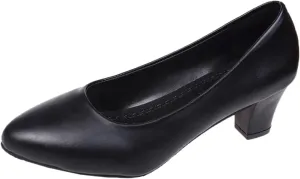 AMDBEL Pumps for Women Low Heel, Women's Elegant Comfortable Kitten Heel Dress Pump Pointed Toe Wedding Party Office Shoes