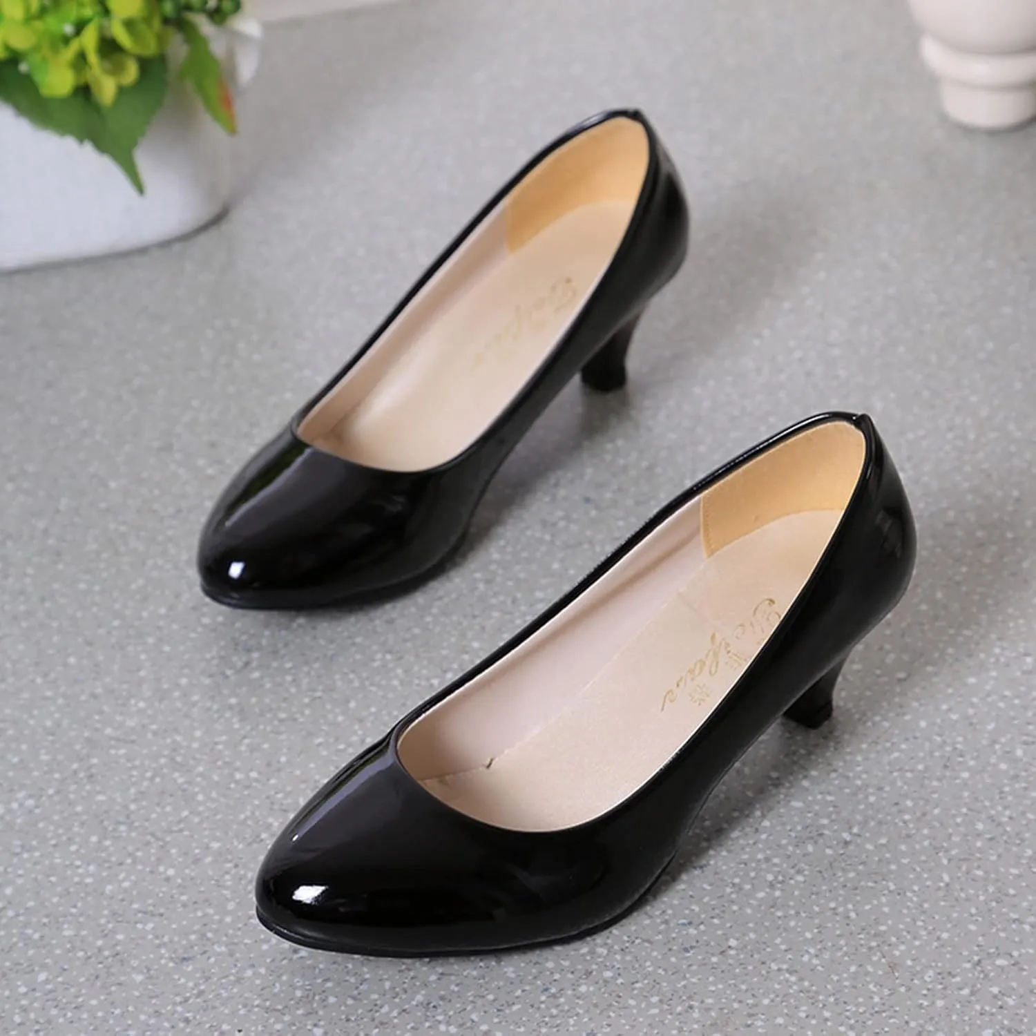 AMDBEL Summer Sandals for Women 2024, Pointed Toe Adjustable Strap Buckle Slingback Sandals Solid Color Fashion Sandals