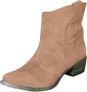 Ankle Boots for Women, Women Lace Up Slip-On Loafers Pointed Low Toe Chunky Block Heel Casual Cutout Office Booties