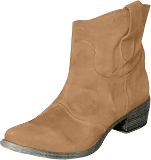 Ankle Boots for Women, Women Lace Up Slip-On Loafers Pointed Low Toe Chunky Block Heel Casual Cutout Office Booties