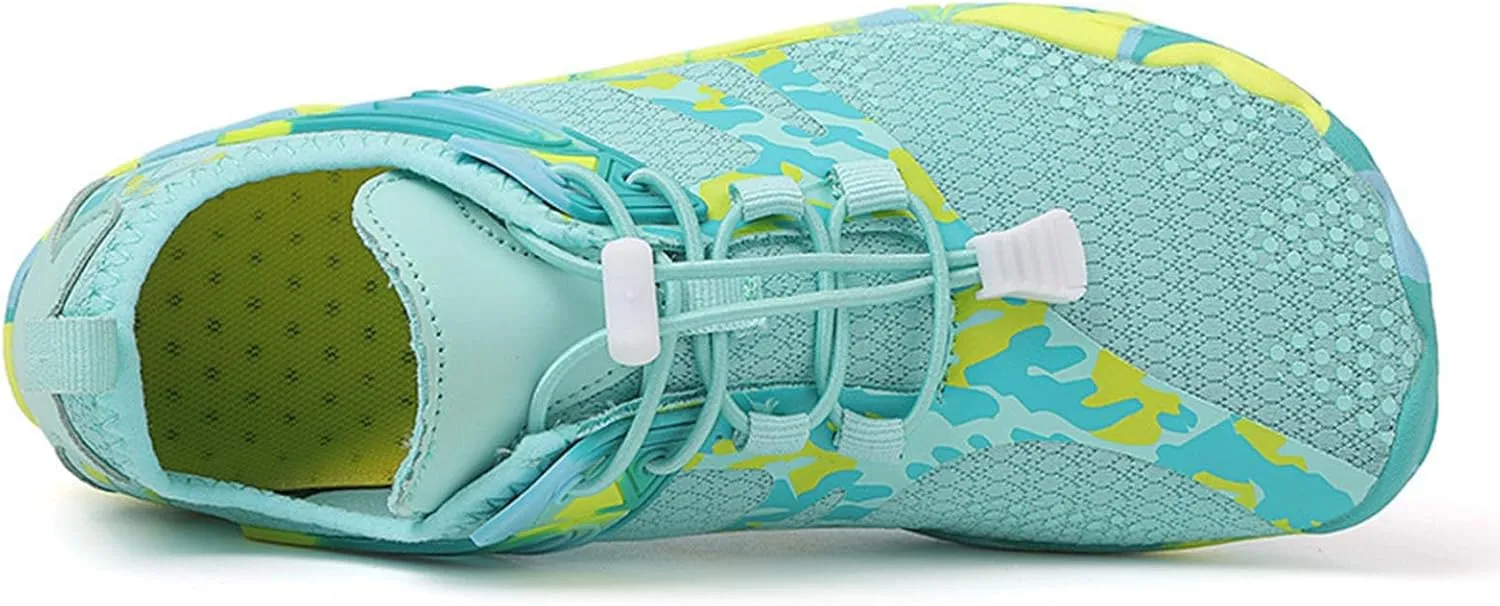 Aqua Water Shoes Barefoot Quick Dry Non Slip Swim Surf Beach Yoga Camping Boating River Pool Sport Shoes for Men Women Adults Spring Shoe for Women 2025