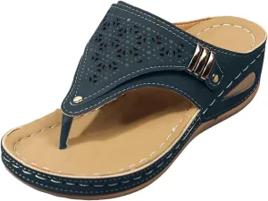 Avylays Orthopedic Sandals for Women,Breathable Mesh Sports Sandals With Non-Slip Sole,Wedge Heel Thick-Soled Sandals