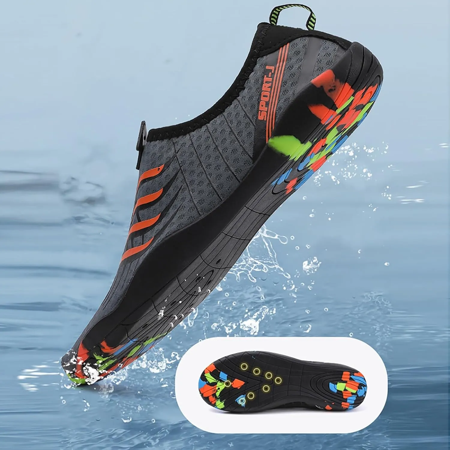 Barefoot Aqua Shoes Water Shoes for Women Men Quick Dry Beach Swim Pool Surf Hiking Kayaking Yoga Outdoor Sports Non Slip Footwear