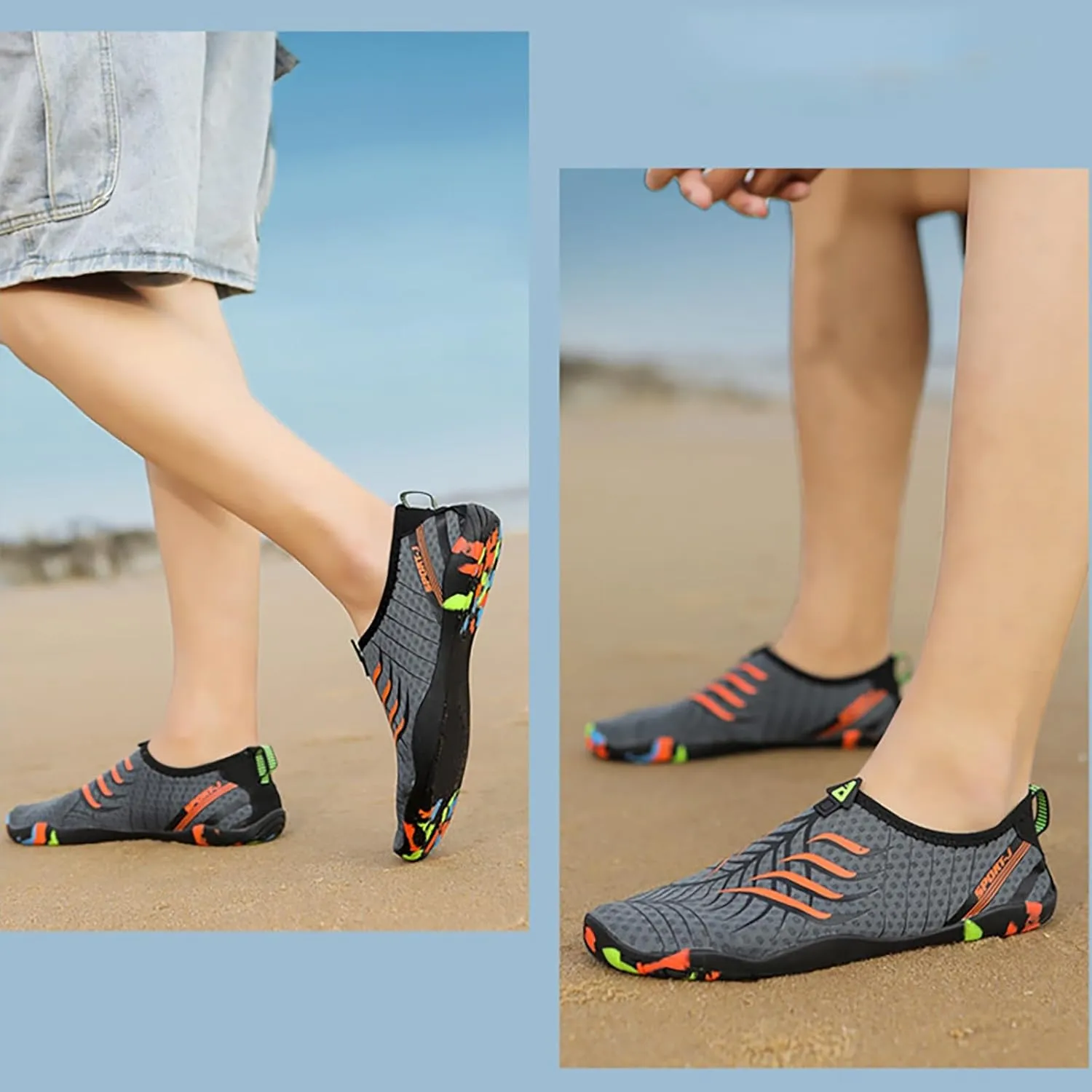 Barefoot Aqua Shoes Water Shoes for Women Men Quick Dry Beach Swim Pool Surf Hiking Kayaking Yoga Outdoor Sports Non Slip Footwear