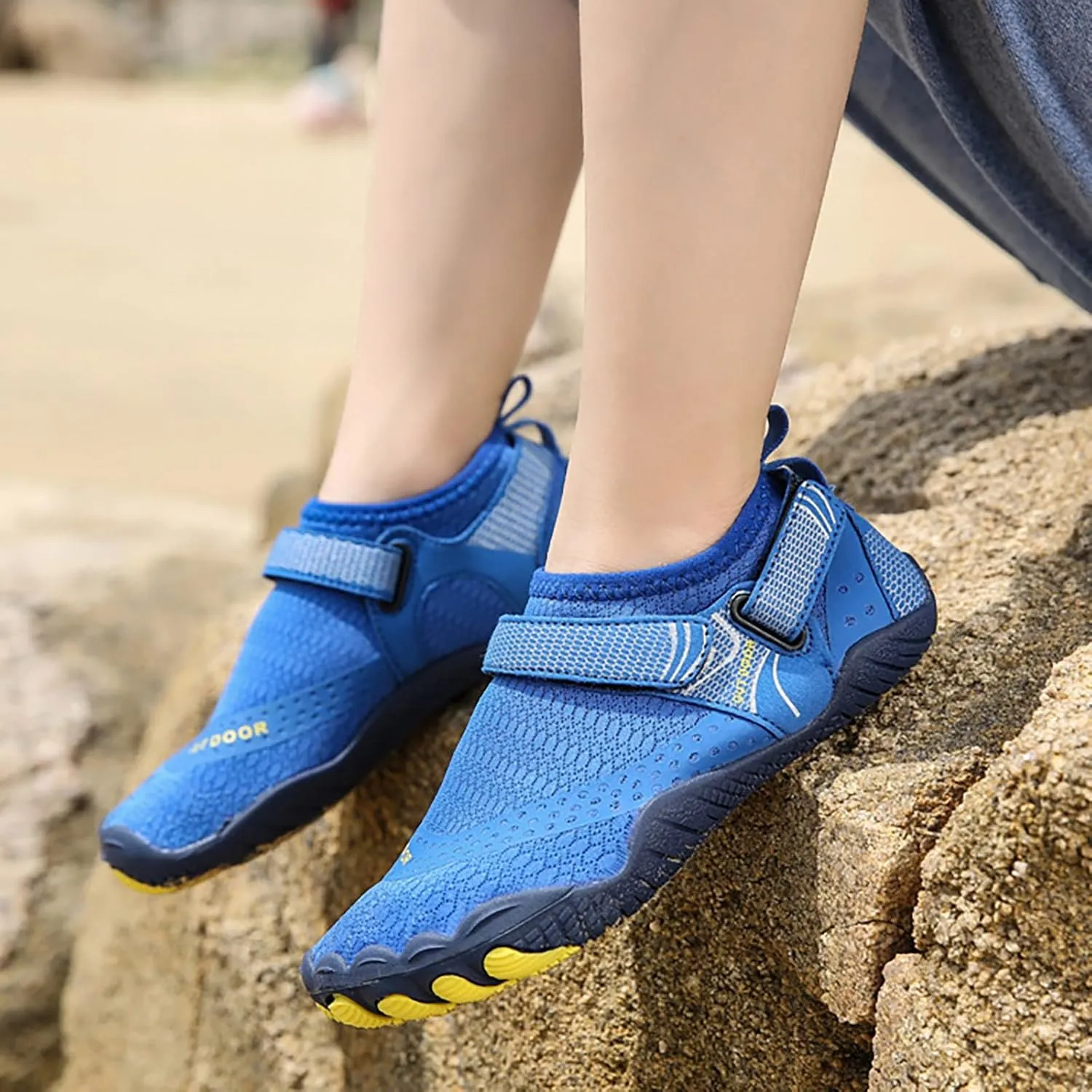 Barefoot Water Shoes Men Women Quick Dry Aqua Swim Beach Pool Surf Hiking Kayaking Outdoor Sports Shoes Lightweight Non Slip Breathable