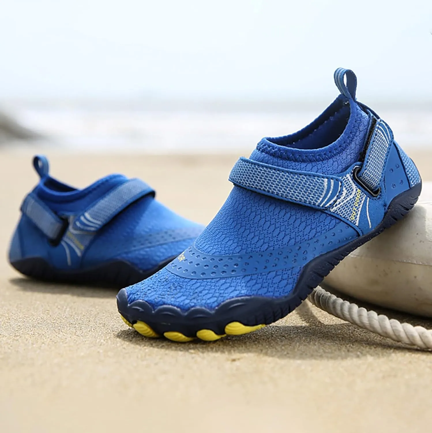 Barefoot Water Shoes Men Women Quick Dry Aqua Swim Beach Pool Surf Hiking Kayaking Outdoor Sports Shoes Lightweight Non Slip Breathable