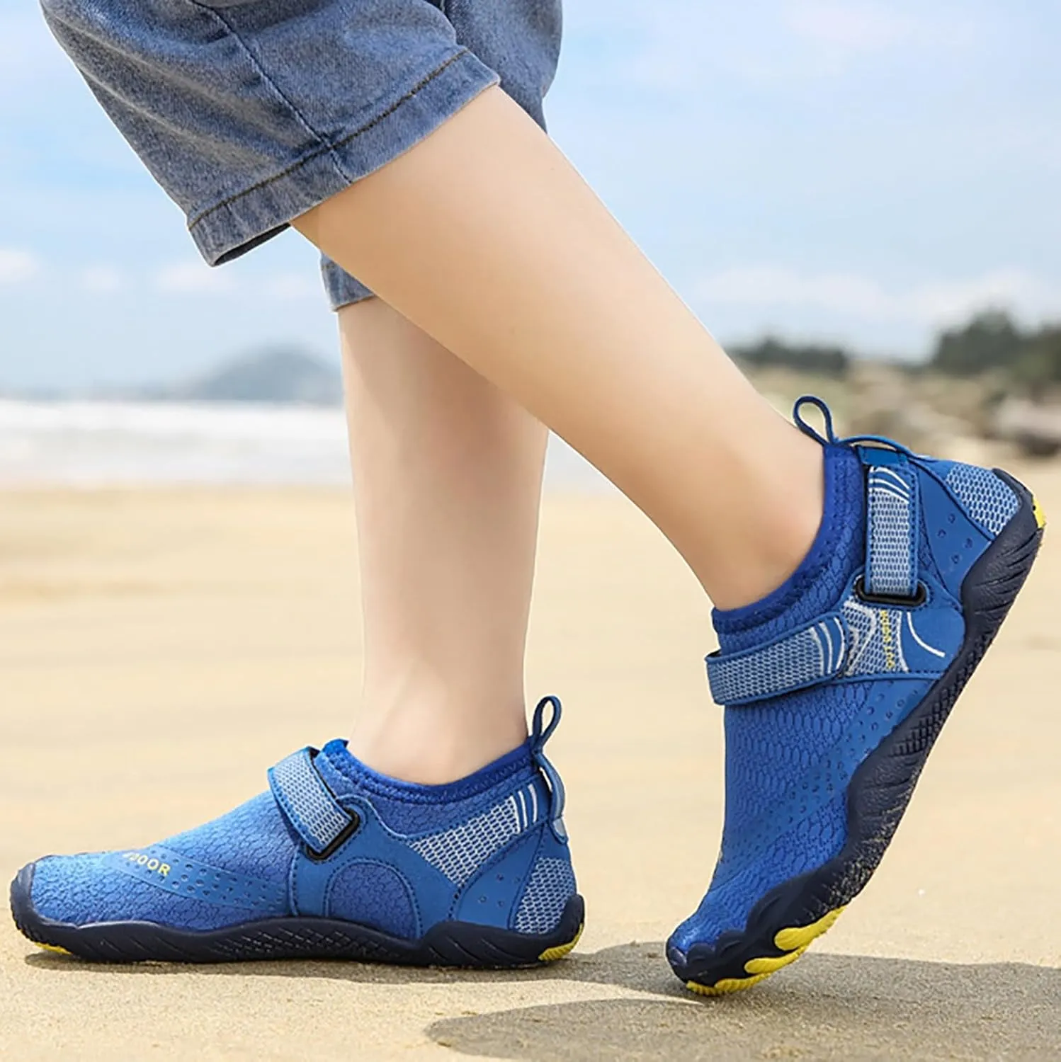 Barefoot Water Shoes Men Women Quick Dry Aqua Swim Beach Pool Surf Hiking Kayaking Outdoor Sports Shoes Lightweight Non Slip Breathable