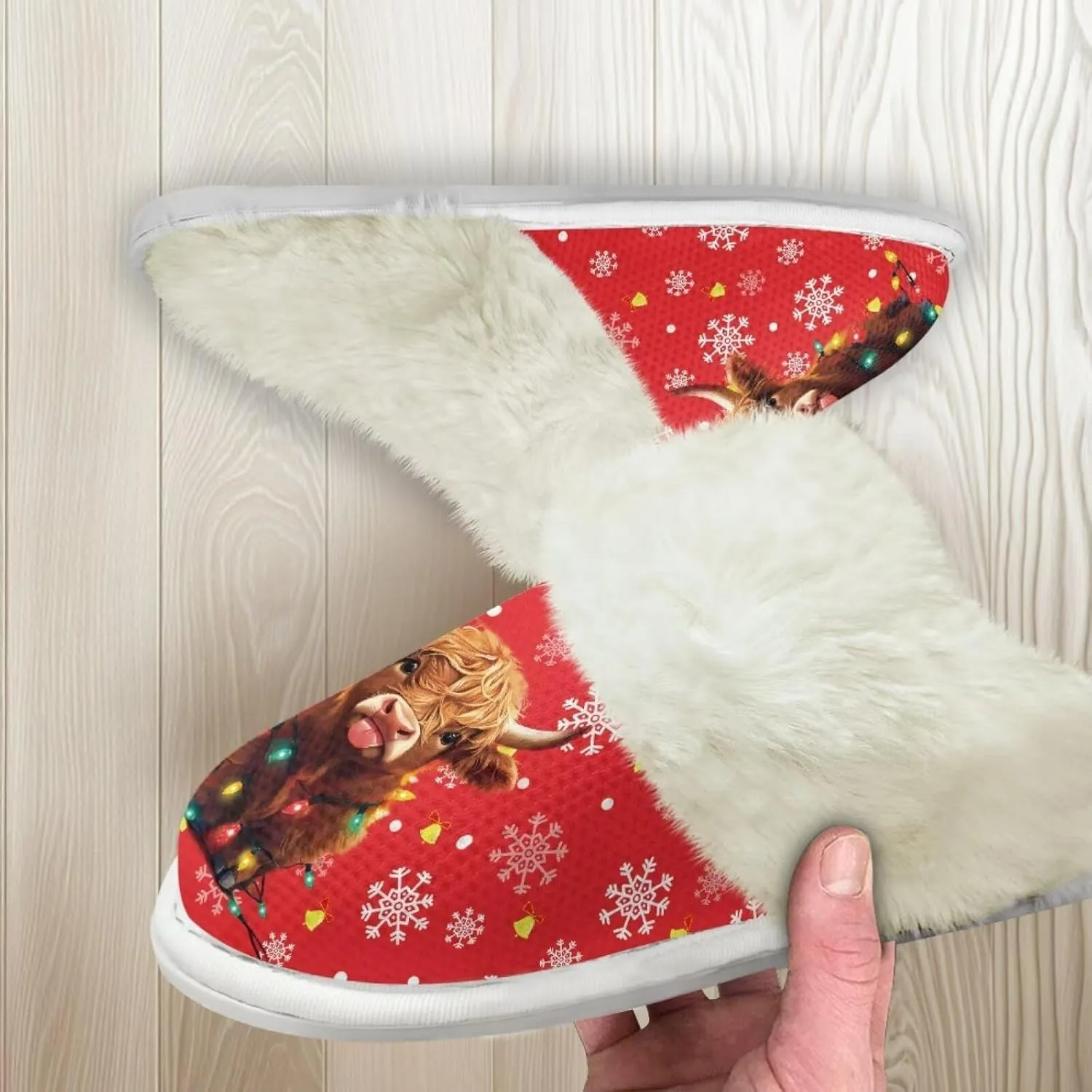 Bedroom Slippers Women Fluffy Slippers Plush Slippers Warm Bedroom Slippers Faux Fur Slippers Cozy Indoor Slippers