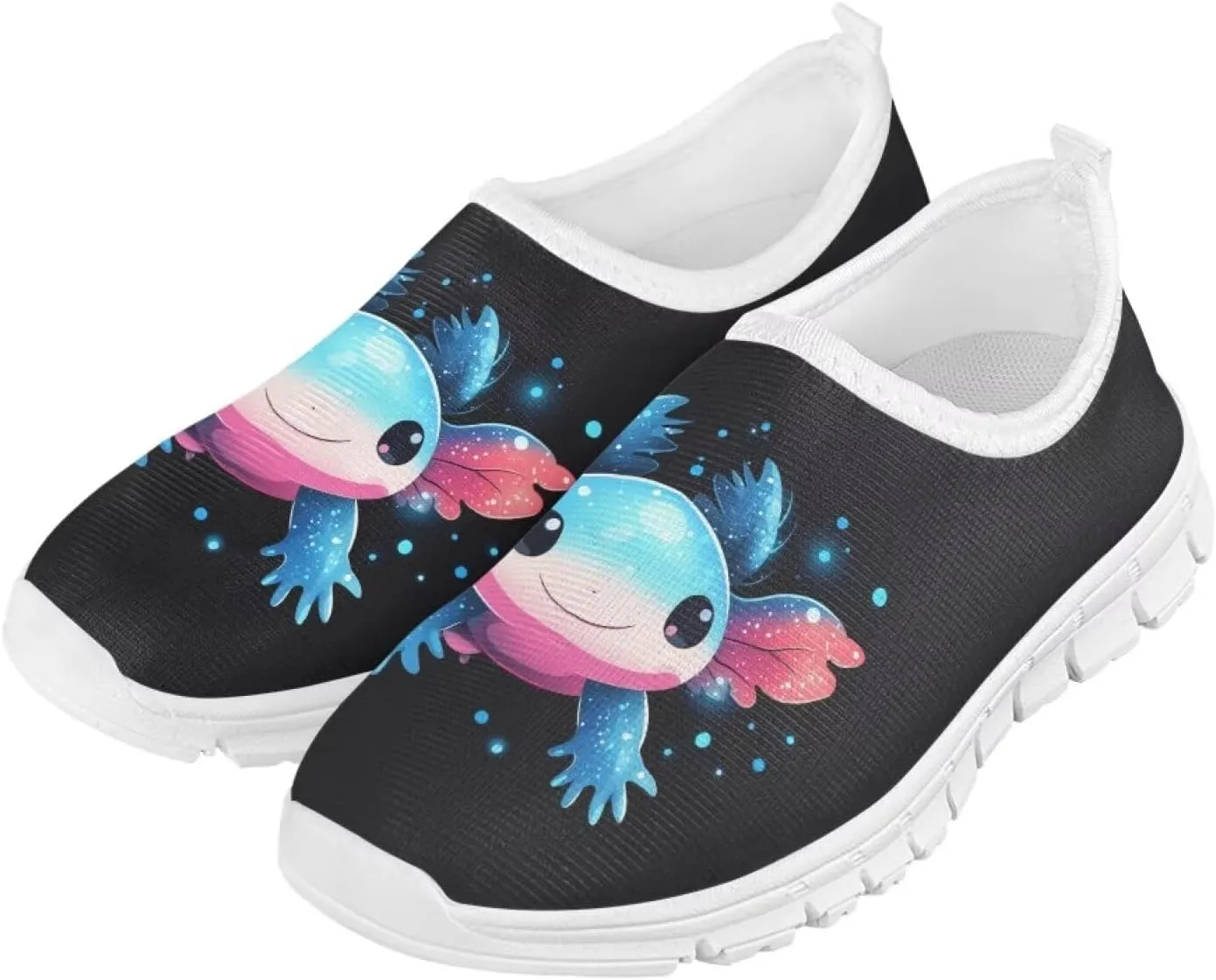 Casual Breathable Mesh Shoes Boys Girls Slip On Sneakers