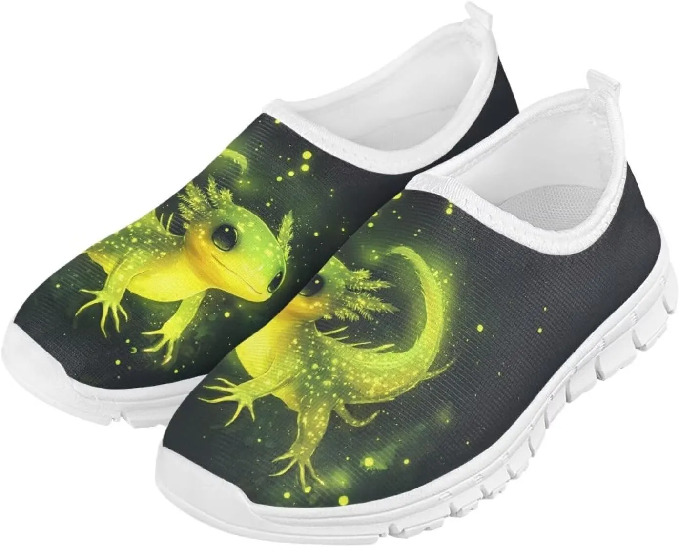 Casual Breathable Mesh Shoes Boys Girls Slip On Sneakers