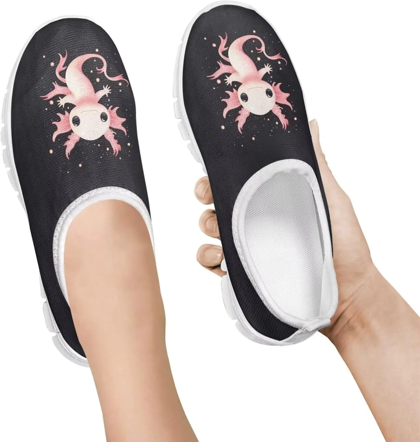 Casual Breathable Mesh Shoes Boys Girls Slip On Sneakers