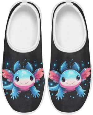 Casual Breathable Mesh Shoes Boys Girls Slip On Sneakers