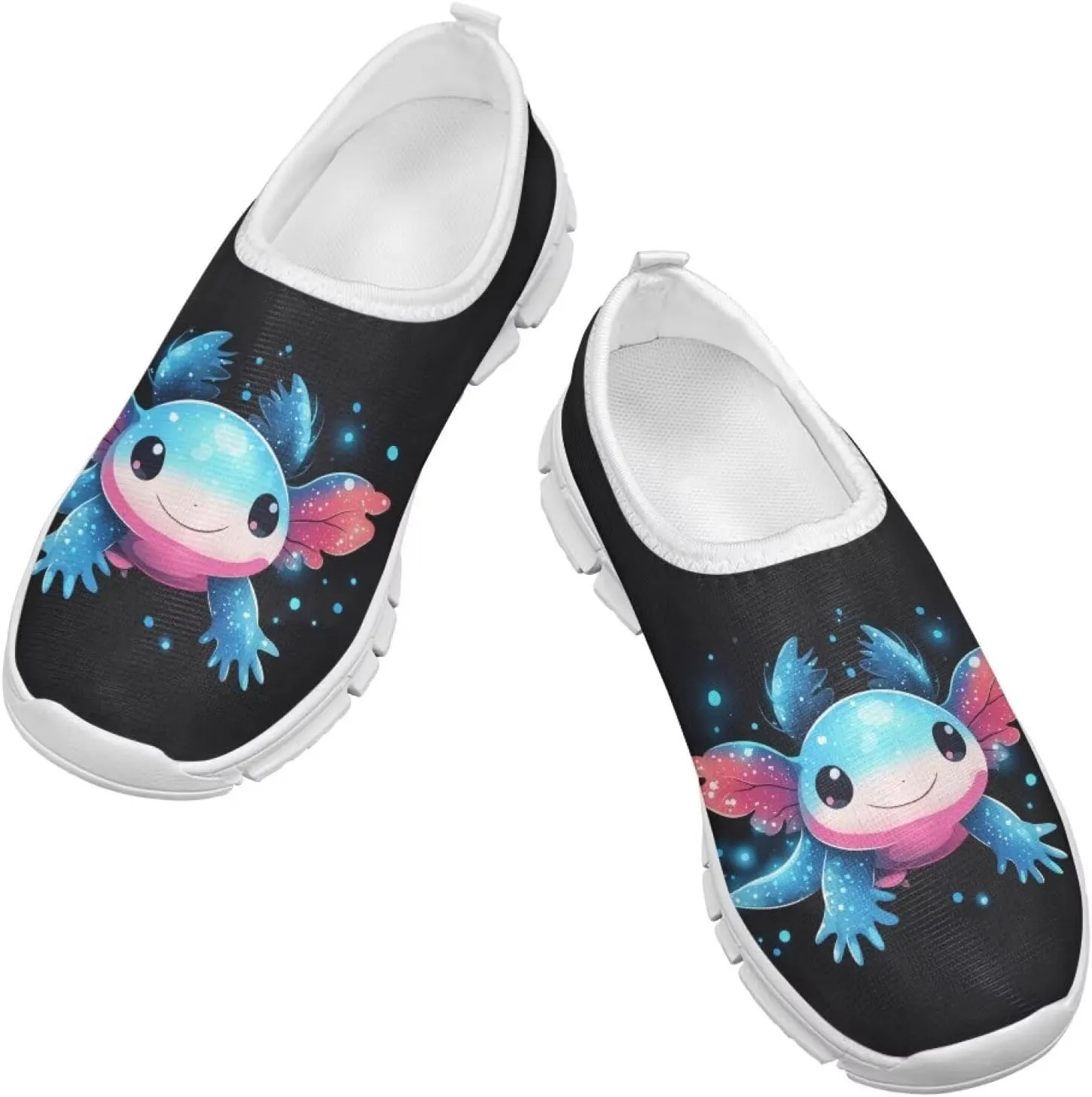 Casual Breathable Mesh Shoes Boys Girls Slip On Sneakers