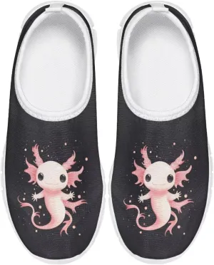 Casual Breathable Mesh Shoes Boys Girls Slip On Sneakers