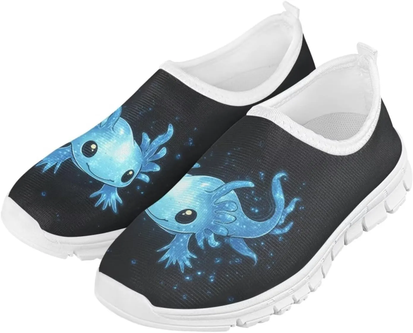 Casual Breathable Mesh Shoes Boys Girls Slip On Sneakers