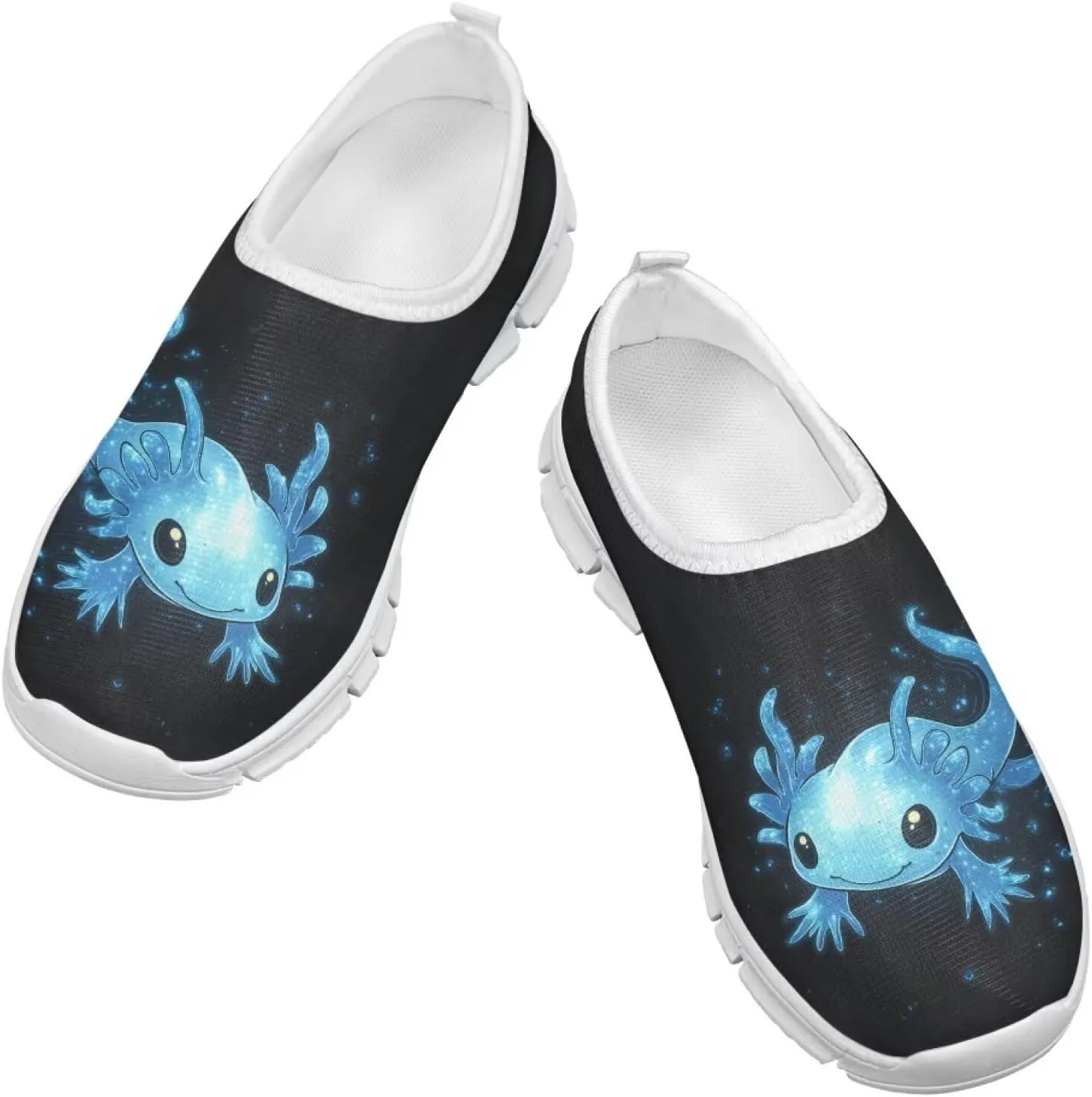 Casual Breathable Mesh Shoes Boys Girls Slip On Sneakers