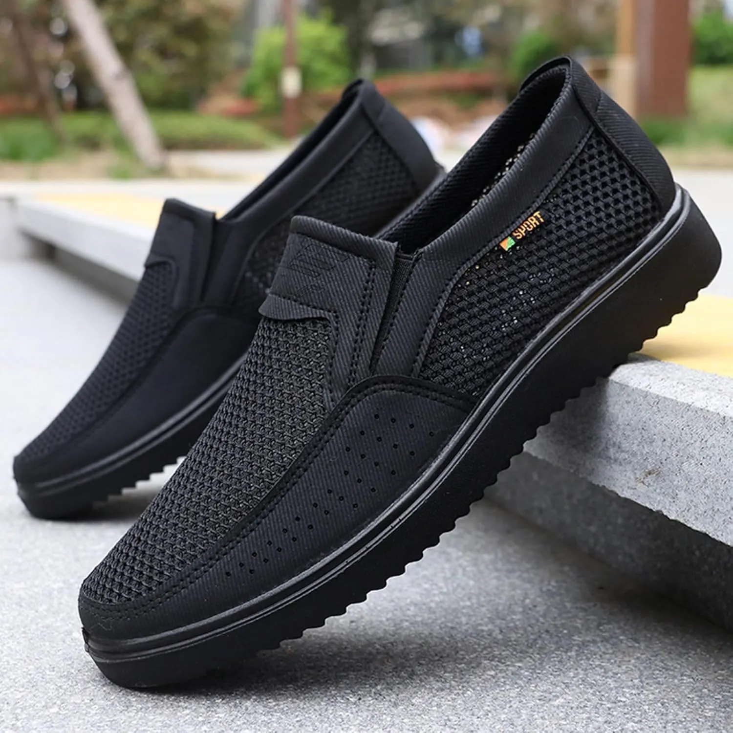 Casual Shoes for Men Golf Fashion Simple Running Traveling Driving Street Shoes