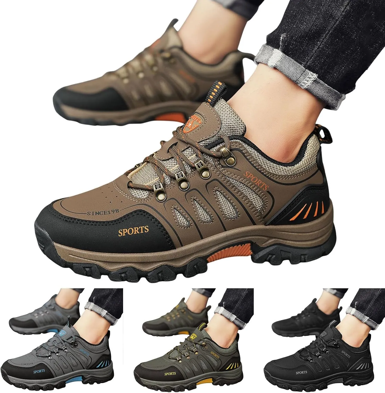 Casual Shoes for Men Soft Cushions Athletic Fashion Simple Outdoor Summer and Autumn Driving Mens Sneaker