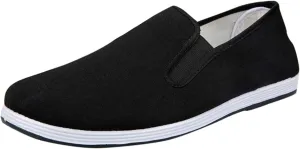 Chinese Traditional Old Beijing Shoes Comfortable Slip On Wide Width Casual Sneaker Unisex Rubber Sole Shoes