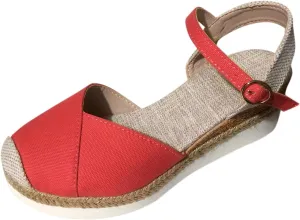 Comfortable Vacation Slingback Court Wedges For Women Canvas Espadrille Wedge Shoes Leopard Shoes Women