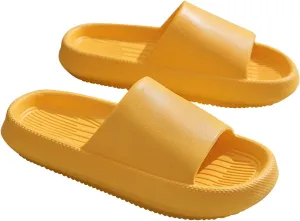 ctdiral Cloud Slippers for Women and Men Thicken Sole Pillow Slippers Comfy Cloud Cushion Slides Shower Bathroom Slides Sandals
