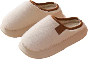 Ctreela Soft Fuzzy Slippers for Women House Slipper Clog Fluffy Slide on Indoor Slipper Furry Lined Bedroom Shoe Cozy Slides