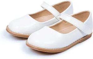 Dress Shoes for Girls Baby Kids Patent Leather Shoes Toddler Mary Jane Shoes Wedding Party Slip-On School Shoes