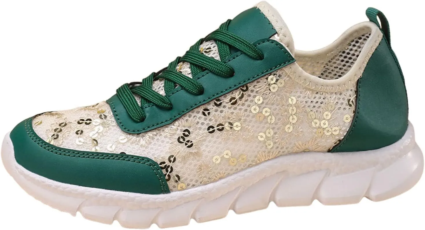 Flying Weaving Sneakers Women New Korean Fashion Round Head Lace Up Casual Shoes Thick Bottom Running Shoes Womens Shoes Water