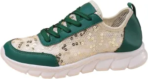 Flying Weaving Sneakers Women New Korean Fashion Round Head Lace Up Casual Shoes Thick Bottom Running Shoes Womens Shoes Water