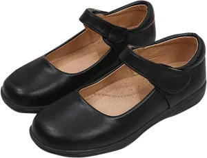 Girls Ballet Dress Shoes Kids Toddler Mary Jane Flats Pu Leather Solid Wedding Party School Communio𝐧 Oxfor𝐝 Shoes