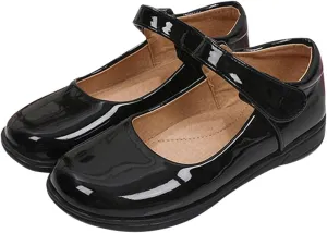 Girls Ballet Dress Shoes Kids Toddler Mary Jane Flats Pu Leather Solid Wedding Party School Communio𝐧 Oxfor𝐝 Shoes