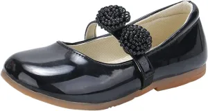 Girl's Mary Jane School Uniform Shoes Toddler Little Kid Dress Shoes Girl Ballet Flats Flower Girl Shoes Church Shoes