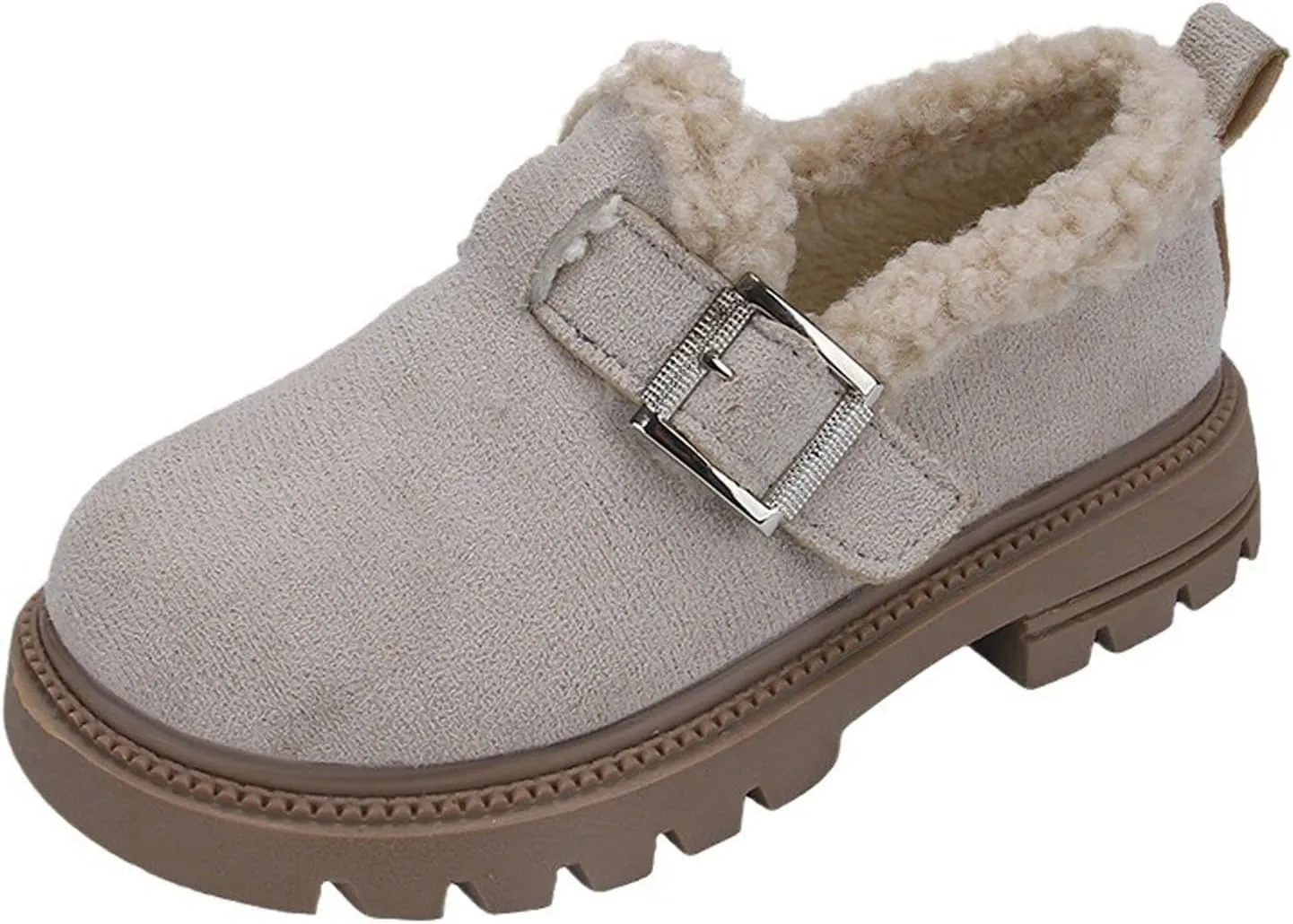 Girls Platform Slippers Boots Shoes Kids Boys Girls Plush Slippers Thick Bottom Cuddle Slides Slippers Snow Boots Shoes
