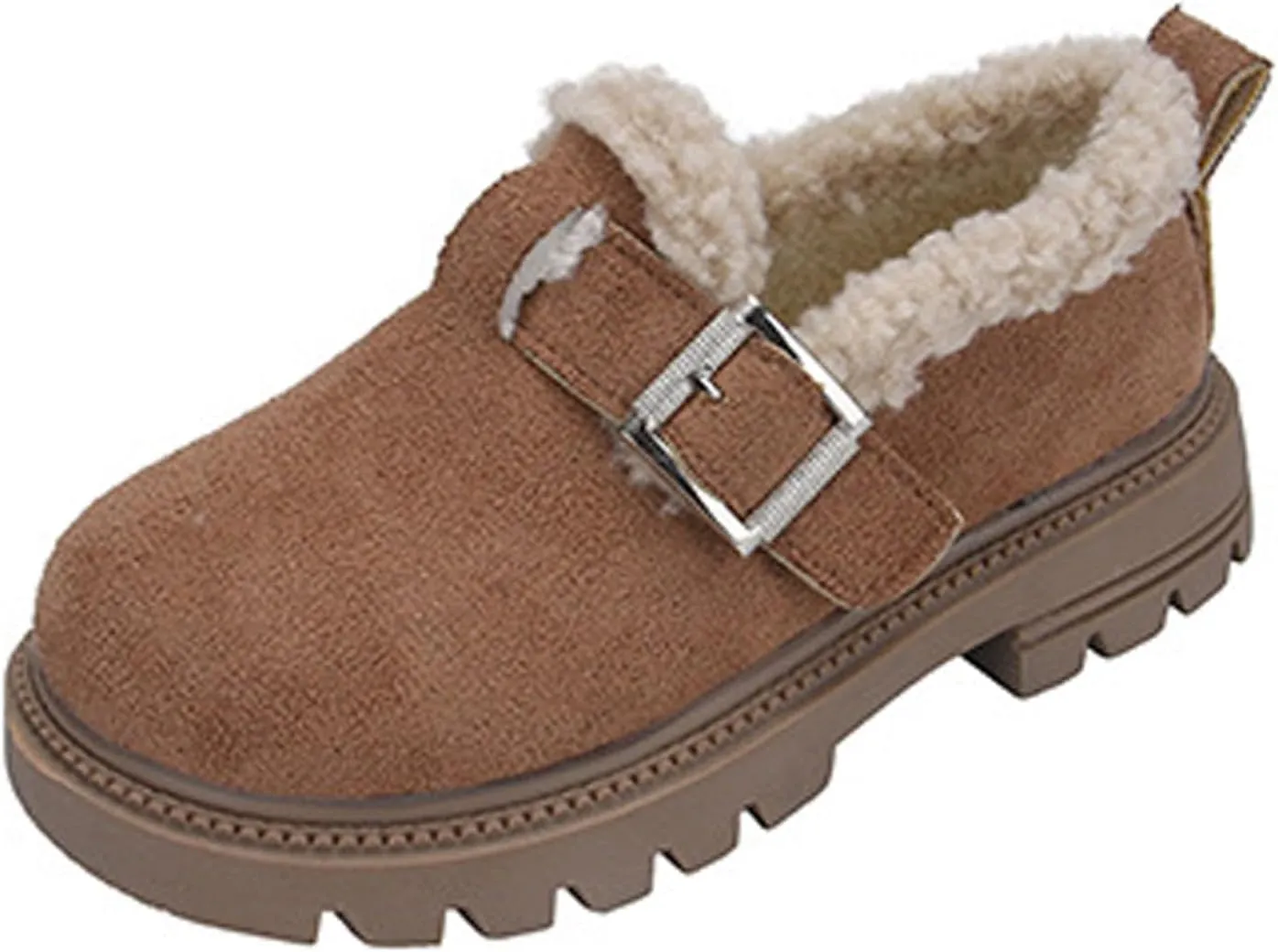 Girls Platform Slippers Boots Shoes Kids Boys Girls Plush Slippers Thick Bottom Cuddle Slides Slippers Snow Boots Shoes