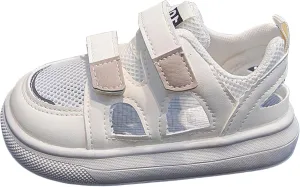 Girls Sandals Toddler Summer Shoes Closed Toe Two Adjustable Hook and Loop Strapped Sport Sandal Kids Breathable