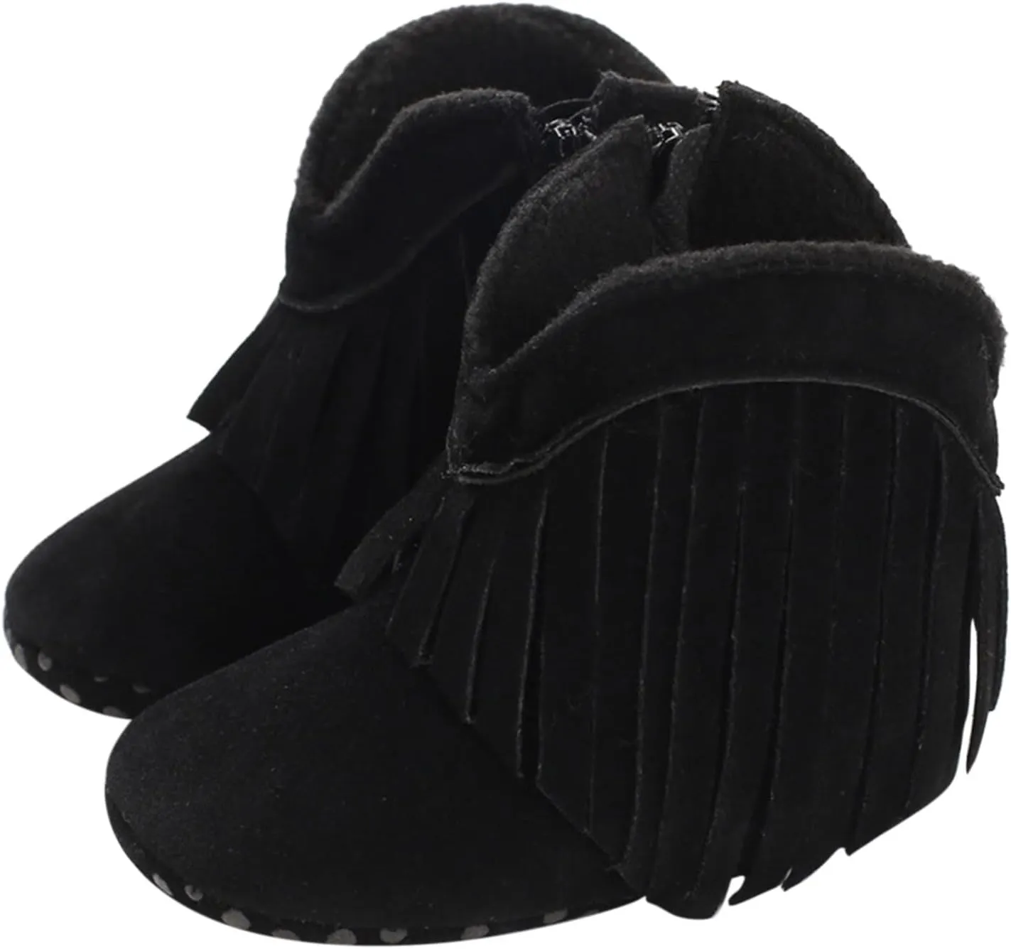 Girls Toddler Bow knot Ankle Boots Low Heel Side Zipper Cute Dress Booties Little Kid Ankle Flat Bottom Boots