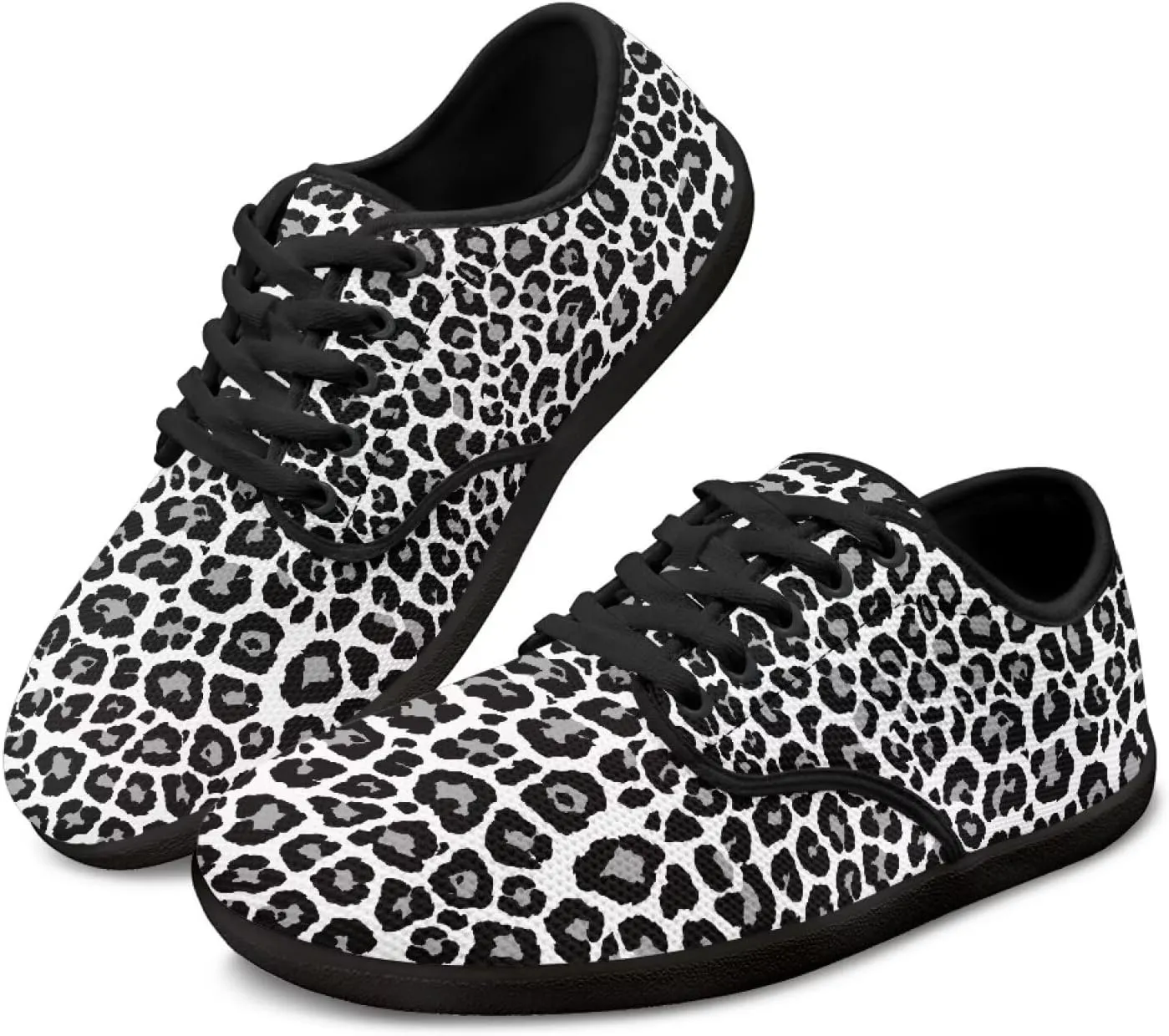 GOSTONG Womens Minimalist Barefoot Shoes Athletic Shoes Non Slip Running Flats Zero Drop Hiking Sneakers Black US 6-13.5