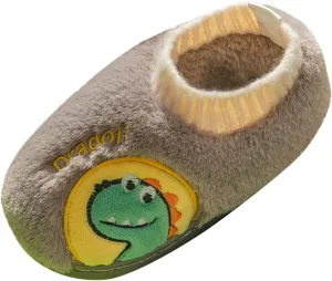 Kid Moccasins for Girls Fashion Autumn And Winter Boys And Girls Slippers Flat Soft Lightweight Girls Slipper Robe Set