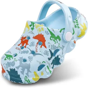 Kids Clogs Shoes Boys Girls Garden Slip On Shoes Toddler Clogs Children Slides Slippers Indoor Outdoor Beach Pool Shower Sandals