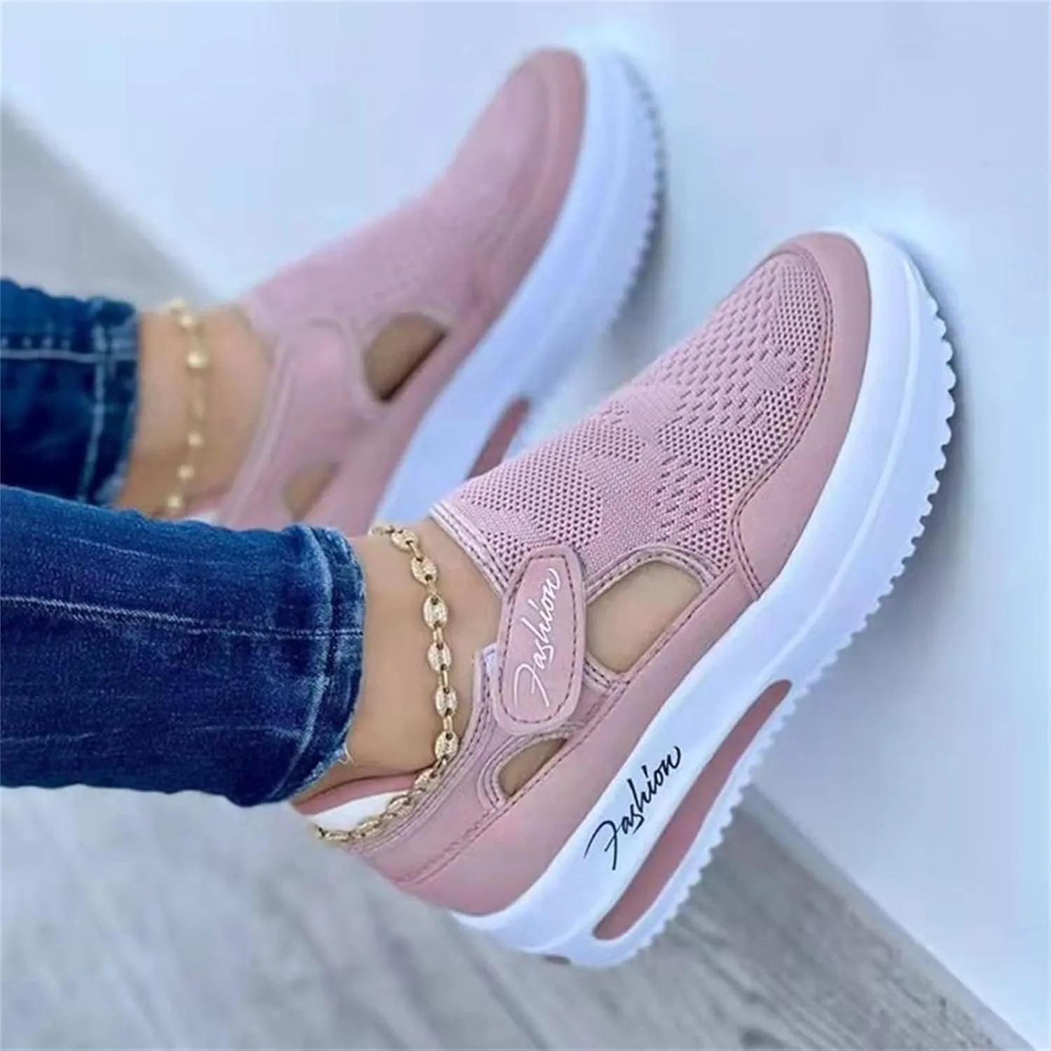 Ladmiple Womens Shoes Dressy Casual Loafers Low Top Slip On Canvas Shoes Comfort Platform Walking Fashion Flats Sneakers