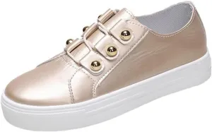 Lausiuoe Slip On Sneakers Women Wide With Women's Canvas Shoes Low Cut Sneaker Casual Walking Shoes Classic Fall Fashion Lightweight Soft Comfort Breathable Slip On Flat Loafers