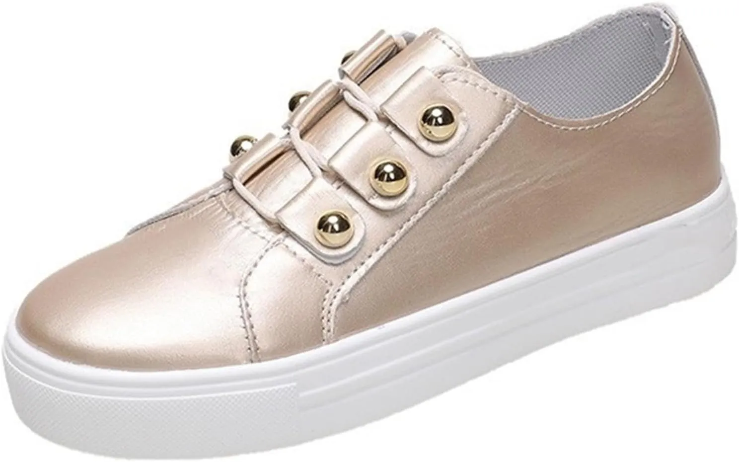Lausiuoe Slip On Sneakers Women Wide With Women's Canvas Shoes Low Cut Sneaker Casual Walking Shoes Classic Fall Fashion Lightweight Soft Comfort Breathable Slip On Flat Loafers