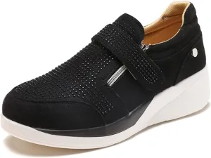 Lausiuoe Sneakers For Women Walking Shoes Size 11 Women's Canvas Shoes Low Cut Sneaker Casual Walking Shoes Classic Fall Fashion Lightweight Soft Comfort Breathable Slip On Flat Loafers