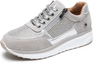 Lausiuoe Sneakers For Women Walking Shoes Size 11 Women's Canvas Shoes Low Cut Sneaker Casual Walking Shoes Classic Fall Fashion Lightweight Soft Comfort Breathable Slip On Flat Loafers