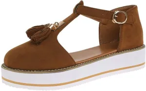 Lausiuoe Wedge Sandals For Women Dressy Summer Platform Ankle Strap Casual Flatform Sandals Strappy Beach Walking Shoes