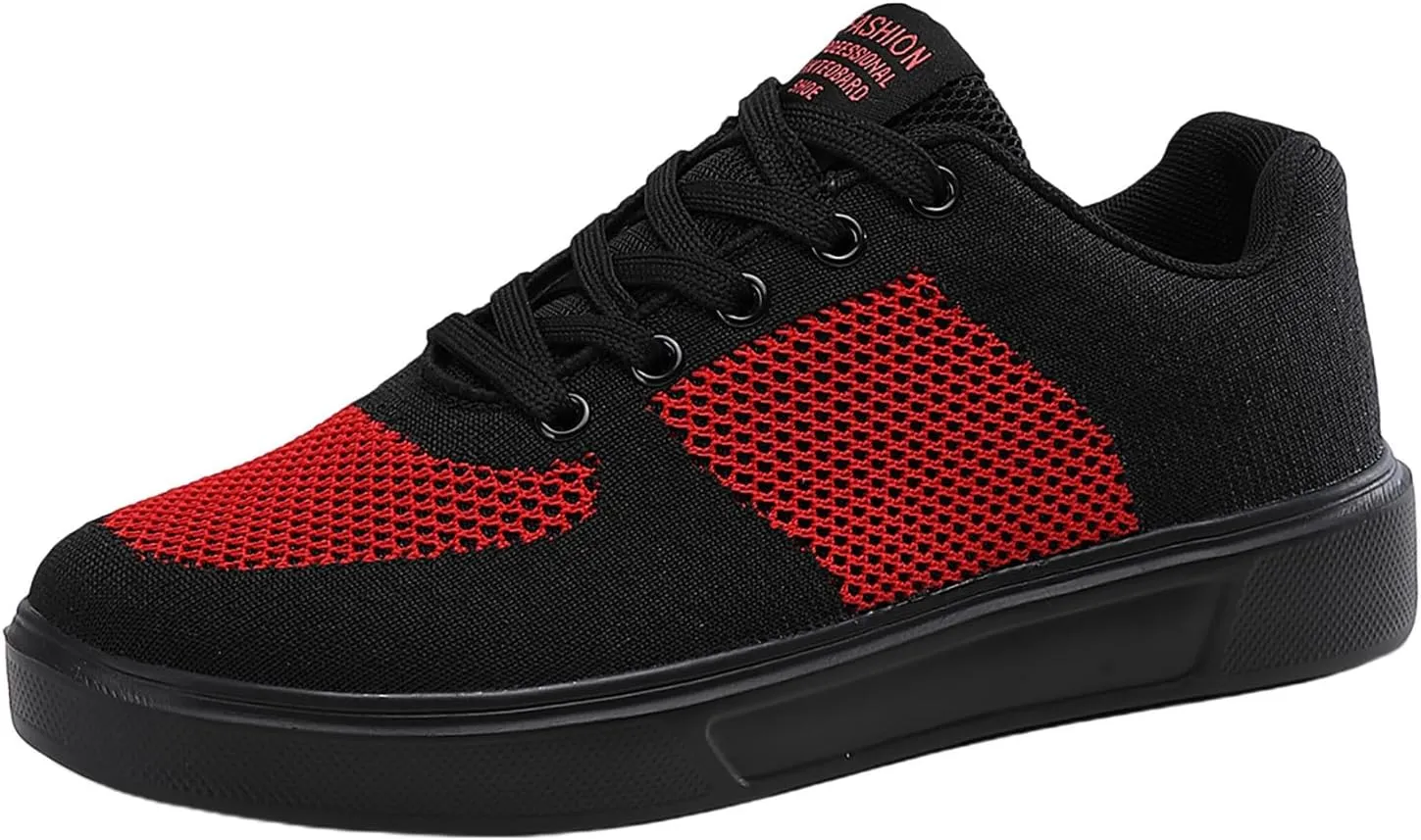 Leisure Couple Men Women Mesh Non Slip Flat Round Toe Breathable Lace Up Lazy Leisure Mens Shoelaces for Casual Shoes