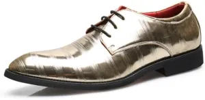 Luxury Men's Oxford Business Attire Shoes - Oil-Tanned Leather Upper with Cushioned Footbed for Corporate Events & Interviews