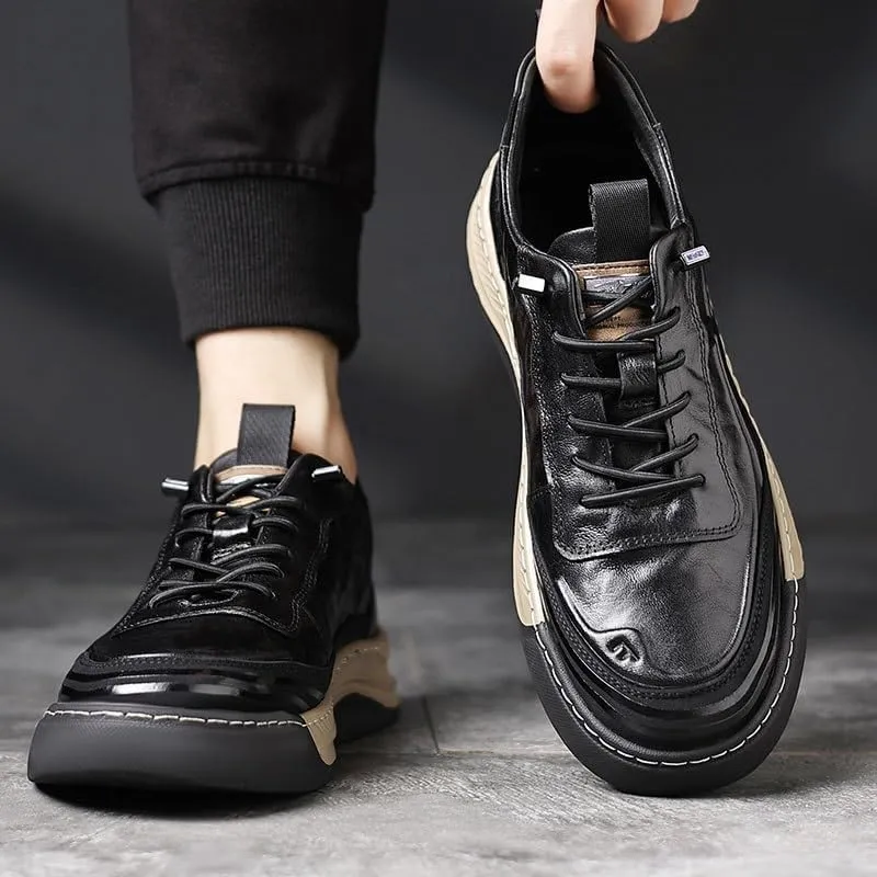 Men Elegant Luxury Oxford ShoesBusiness Loafers England Flats Breathable Sport Outdoor Footwear