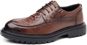 Men's Comfortable Formal Lace Up Dress Shoes Casual Business Oxford Shoes for Men